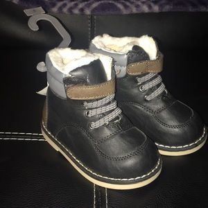 Infant/Toddler Black Boots